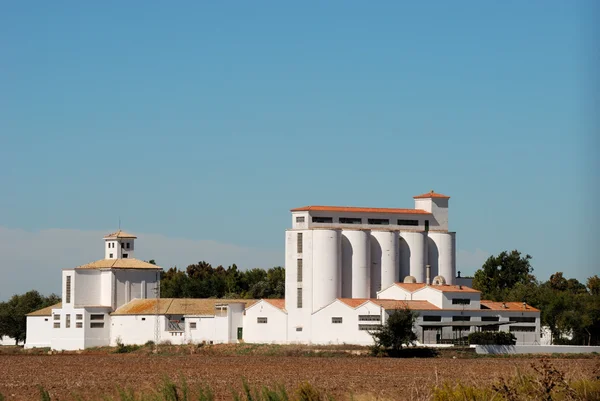 Edificio de almacenamiento agrícola — Foto de Stock