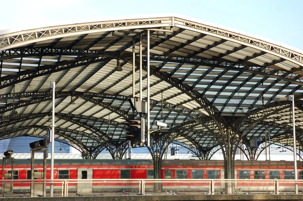 Estação Ferroviária em Colônia, Alemanha — Fotografia de Stock