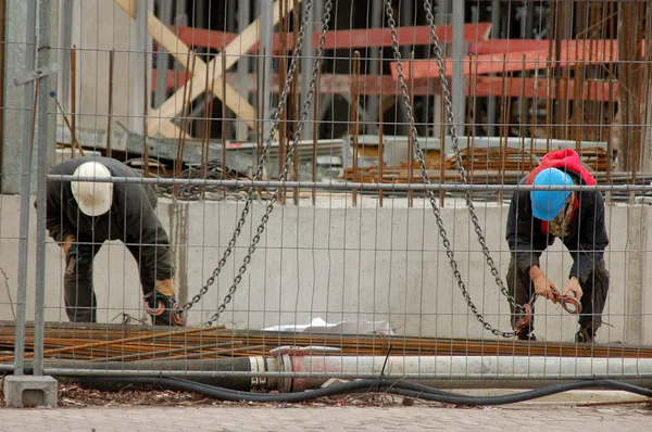 Trabalhador da construção — Fotografia de Stock