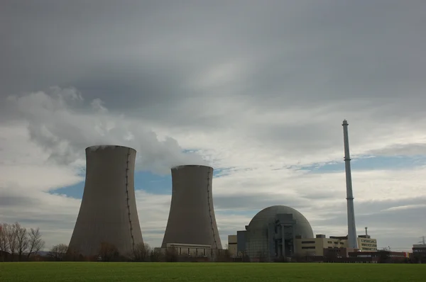 Central eléctrica atómica — Fotografia de Stock