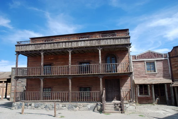 Scenery in an American western town — Stock Photo, Image