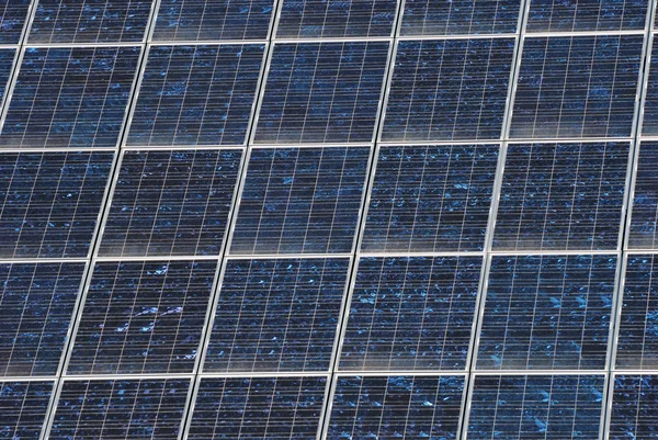 Alternatív energia napelem — Stock Fotó