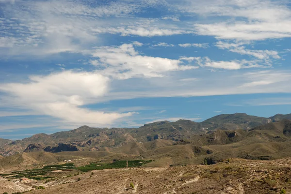 Paisaje en la Sierra Nevada española — Foto de Stock