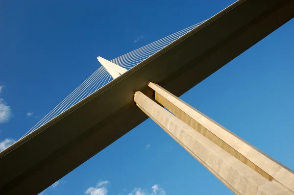 Viadukt millau, Francie — Stock fotografie