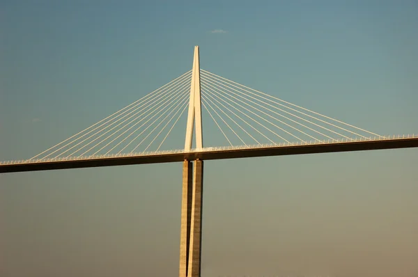 Στο millau viaduct, Γαλλία — Φωτογραφία Αρχείου