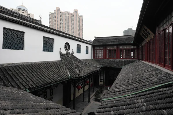 Buddhist temple in Shanghai, China — Stock Photo, Image