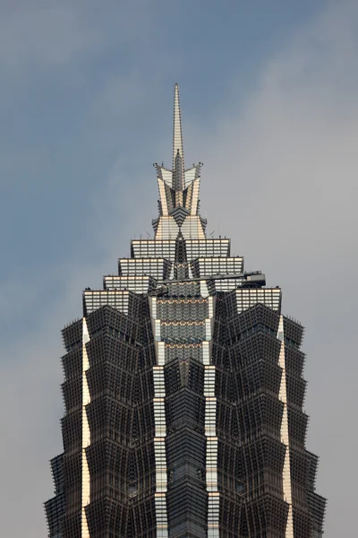 Jin mao turm in pudong, shanghai, china — Stockfoto