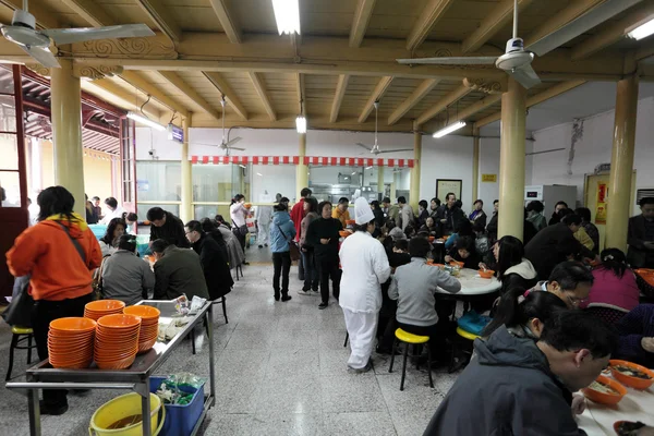 Restaurante de fideos chinos en Shanghai — Foto de Stock