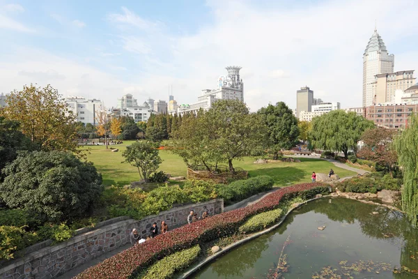 中国上海市内の公園 — ストック写真