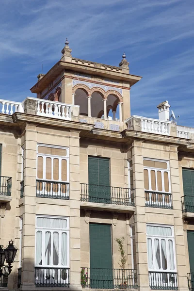 Budova ve staré části města antequera, Andalusie, Španělsko — Stock fotografie