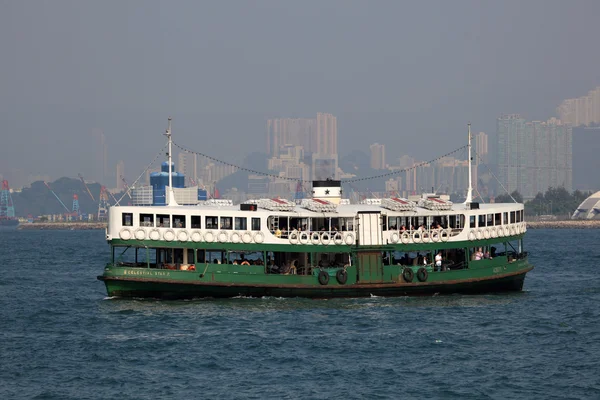 Star Ferry Boat in Hong Kong harbour — Stock Photo, Image