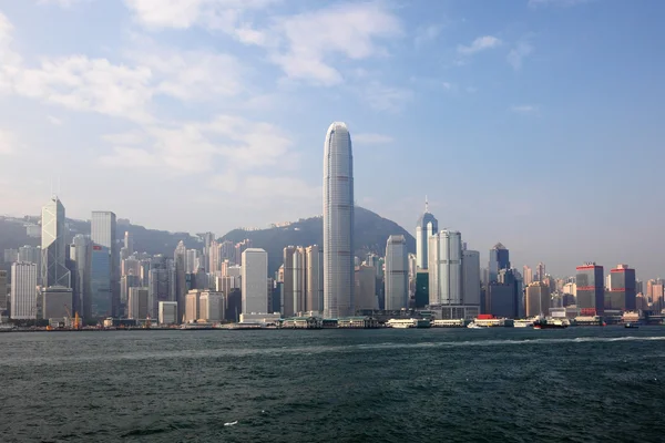 Panoramę z hong Kongu — Zdjęcie stockowe