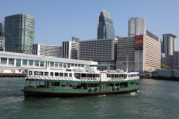 Паром Star Ferry в Гонконге, Китай — стоковое фото