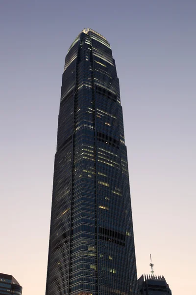 国際金融センターの香港、中国の建物 — ストック写真