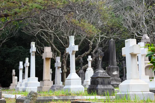 Cimetière à Hong Kong, Chine — Photo