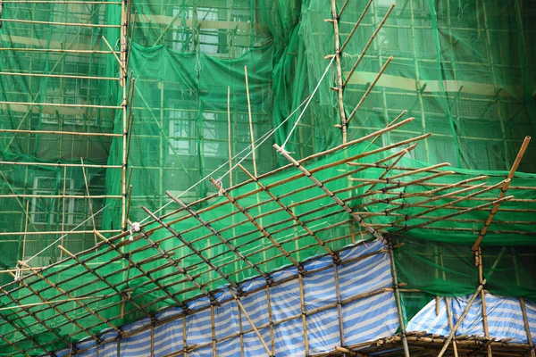 Construção em Hong Kong, China — Fotografia de Stock