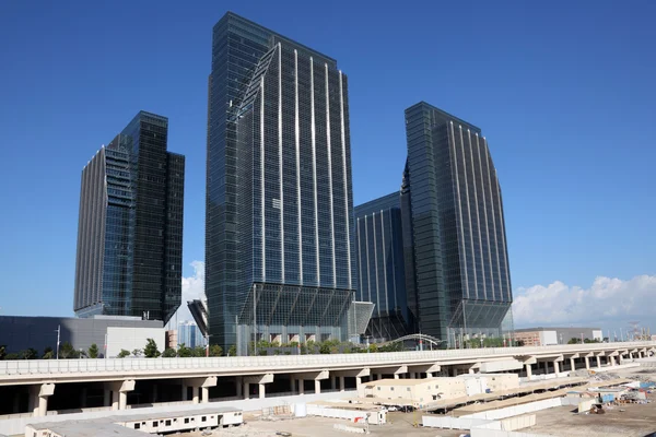 Sowwah Square at the Al Maryah Island, Abu Dhabi, United Arab Emirates — Stock Photo, Image