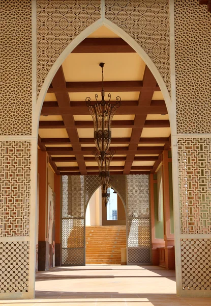 Traditionele Arabische architectuur in doha, qatar, Midden-Oosten — Stockfoto