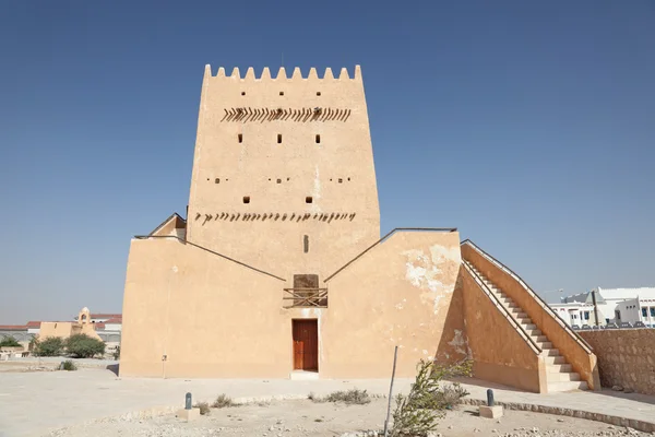 Torre histórica em Doha, Qatar, Oriente Médio — Fotografia de Stock