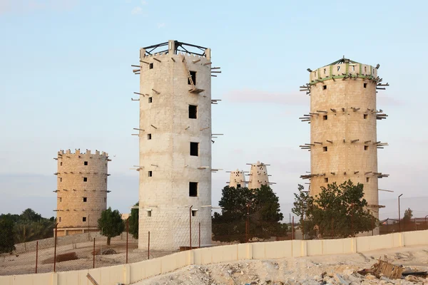 The bird towers in Qatar, Middle East — Stock Photo, Image