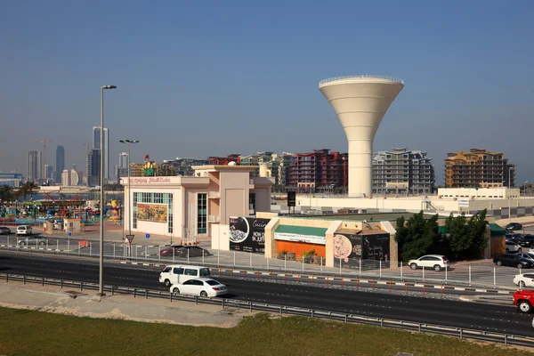 Водонапорная башня в Манаме, Бахрейне, на Ближнем Востоке — стоковое фото
