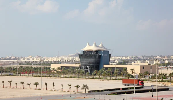 Formule een grand prix van Bahrein international circuit. Bahrein, Midden-Oosten — Stockfoto