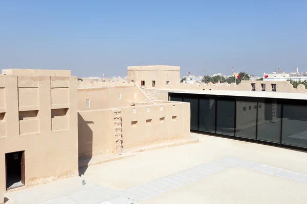 Historiallinen Riffa linnoitus Bahrainin kuningaskunnassa, Lähi-idässä — kuvapankkivalokuva