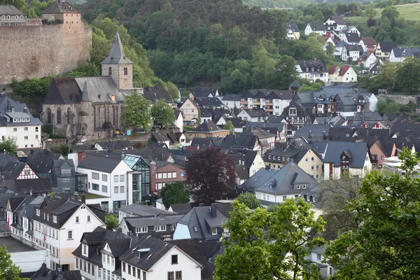 Stadt Dillenburg in Hessen, Deutschland — Stockfoto