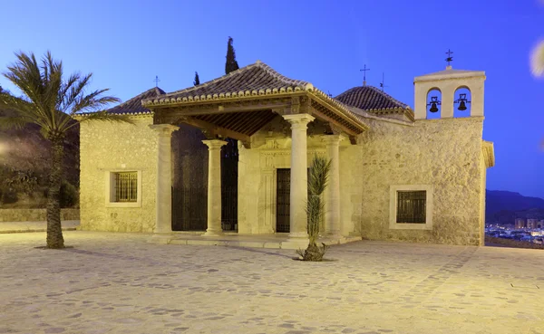 El Calvario (boží muka), kostel v Lorca, provincie Murcia, Španělsko — Stock fotografie