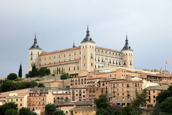 Alcazar-toledo, Kasztília-la mancha, Spanyolország — Stock Fotó