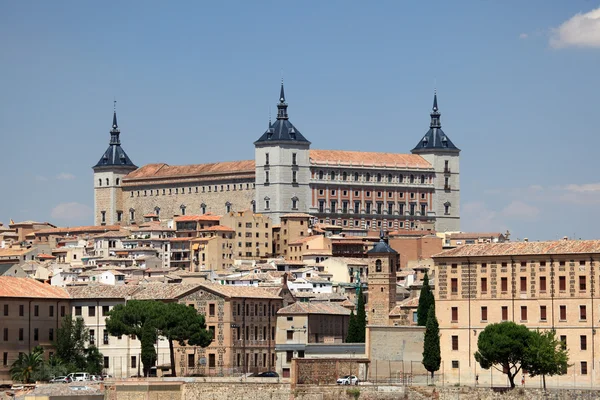 L'Alcazar de Tolède, Castille-La Manche, Espagne — Photo