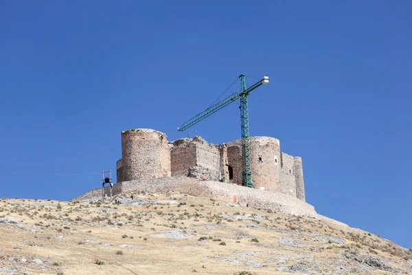 Oud kasteel in consuegra, castilla-la mancha, Spanje — Stockfoto
