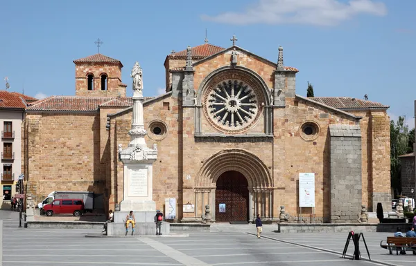 Santa teresa katedralde avila, castilla y leon, İspanya — Stok fotoğraf