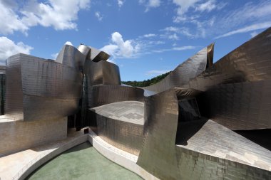 Guggenheim Museum of Contemporary Art in Bilbao, Spain clipart