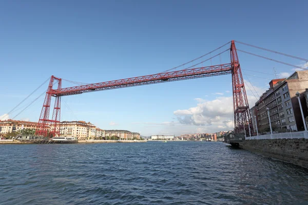 İspanya 'nın Biscay eyaletindeki tarihi Vizcaya Köprüsü — Stok fotoğraf