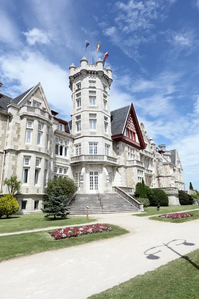 Palácio de Magdalena em Santander, Cantabria, Espanha — Fotografia de Stock