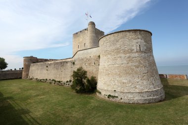 Ancient fortress Vauban in Fouras, Charente-Maritime, France clipart