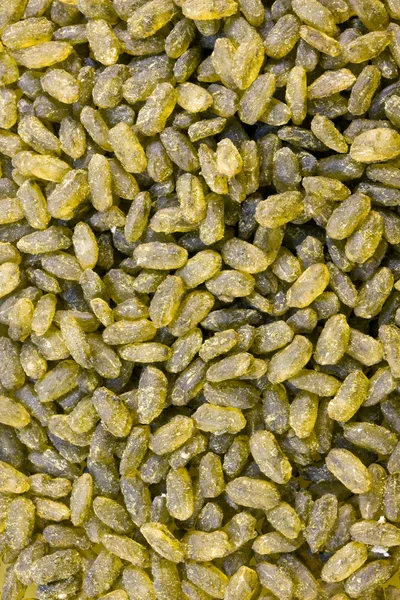 Closeup de arroz verde — Fotografia de Stock