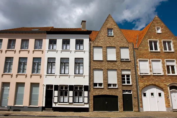 Old city architecture, Brugge. — Stock Photo, Image