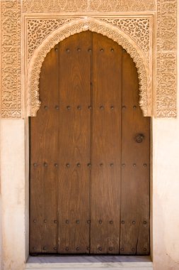 mimari ayrıntılı olarak algambra-granada, İspanya