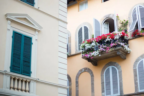 Buildings Closeup Lucca Italy — Fotografia de Stock