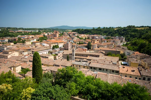 Utsikt Mot Staden Colle Val Elsa Italien — Stockfoto