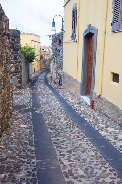 Rua Orosei Sardenha Itália — Fotografia de Stock