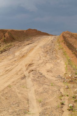 Kum ocakları, kum tepeleri. Belarus 'ta kum ocağı