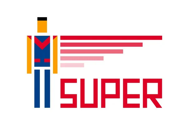 Super symbol — Stock Vector