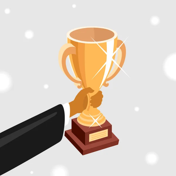 Cup winnaar — Stockvector