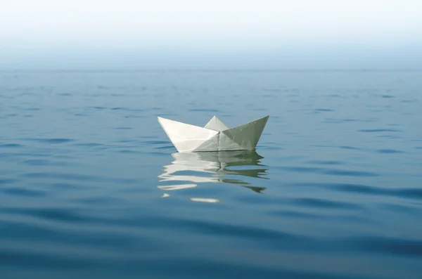 Paper boat Royalty Free Stock Images