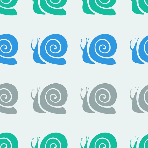 Modèle d'escargot — Image vectorielle