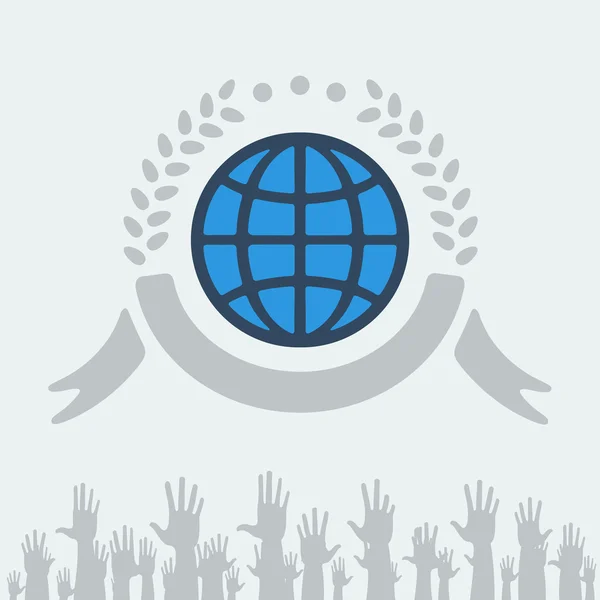 Symbole de paix — Image vectorielle
