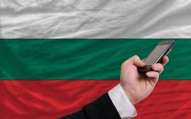 Bulgaristan Ulusal bayrak açık cep telefonu